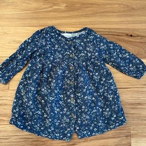 Organic Cotton Floral Dress